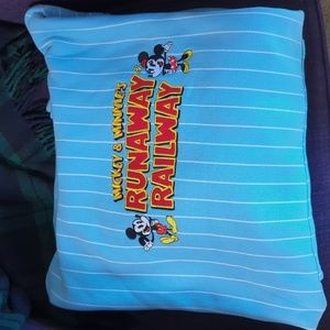 Mickey and Minnie's Runaway Railway Hooded Sweatshirt